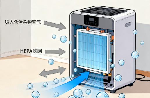 [图片占位：空气净化]