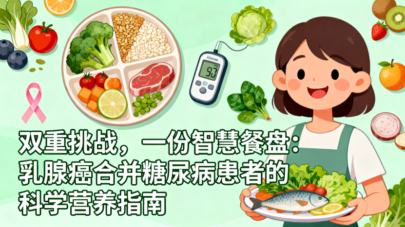 [图片占位：封面图 - 乳腺癌遇上糖尿病]