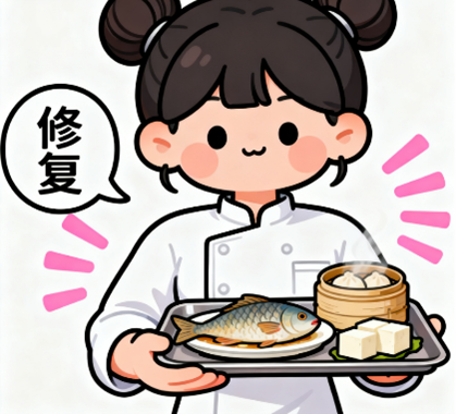 [图片占位：规律进餐]