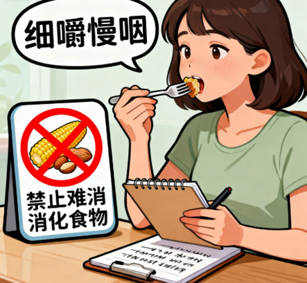 [图片占位：造口患者]