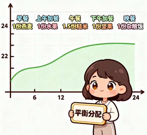[图片占位：餐次分配法]