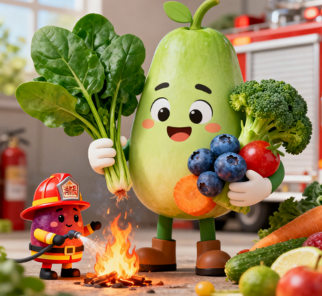 [图片占位：抗炎抗氧化食物]