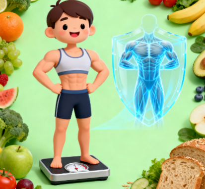 [图片占位：维持体重与肌肉]