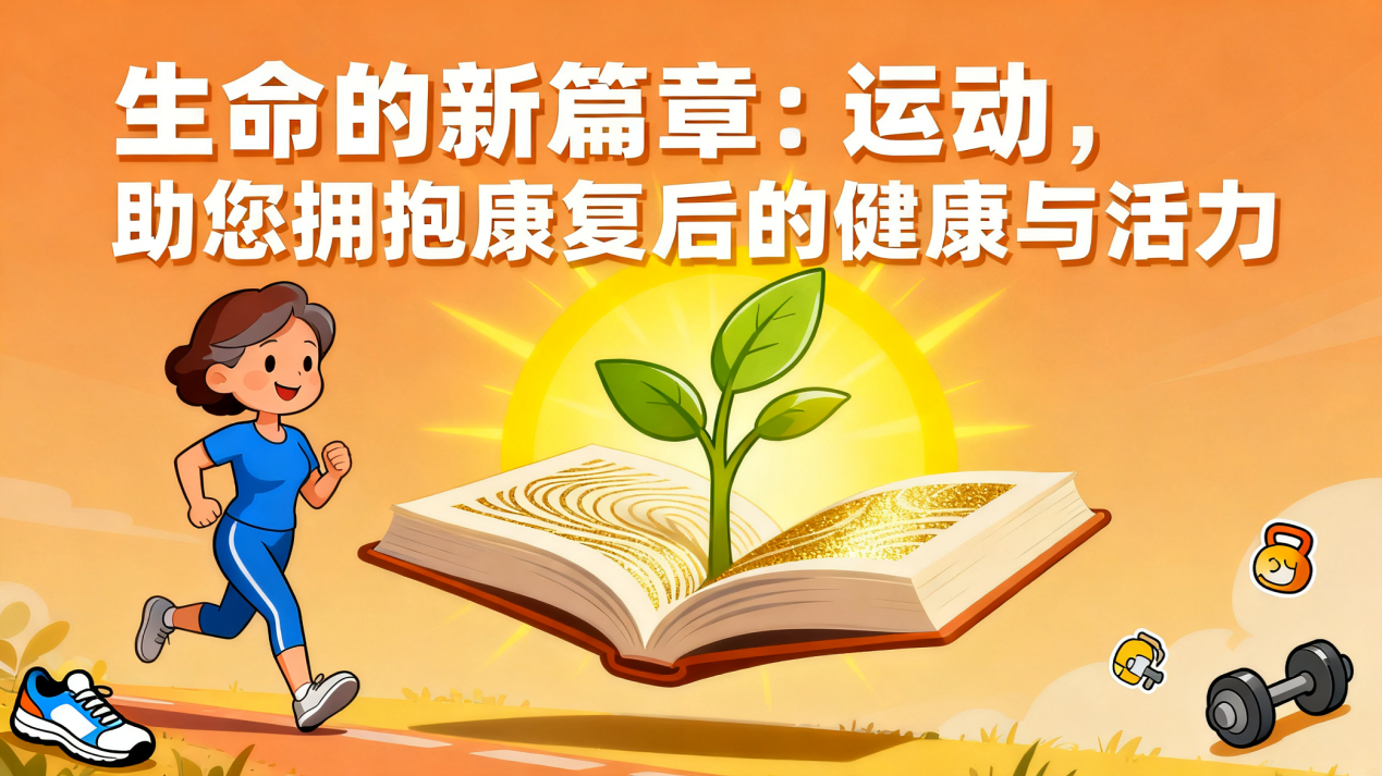 [图片占位：封面图 - 肠癌康复者科学运动]