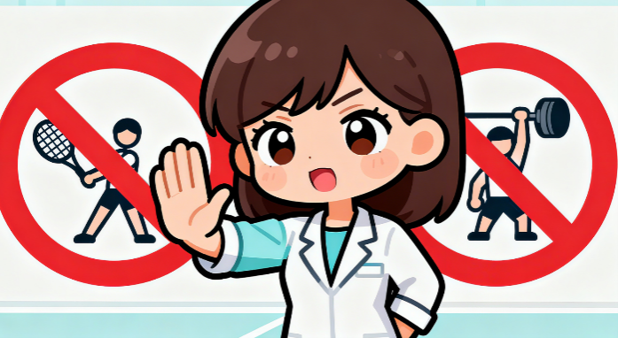 [图片占位：避免剧烈重复运动]