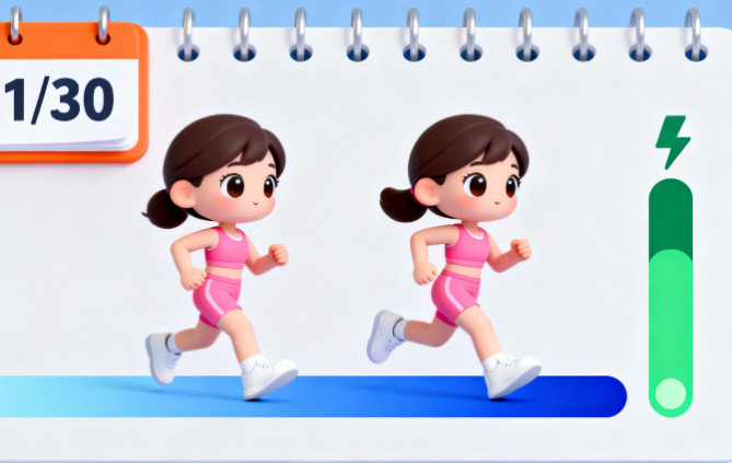 [图片占位：无痛运动原则]