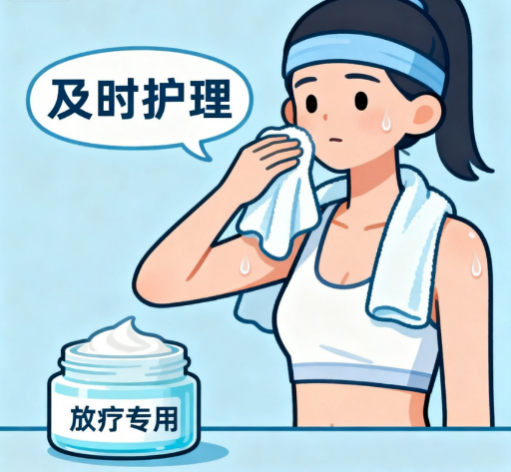 [图片占位：佩戴压力袖套预防淋巴水肿]