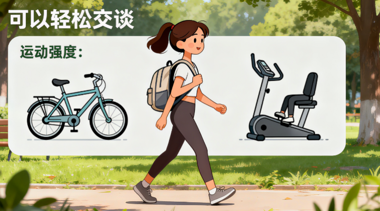 [图片占位：有氧运动谈话强度]