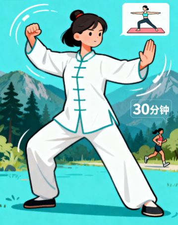 [图片占位：有氧运动丰富化]