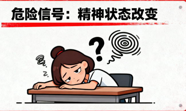 [图片占位：精神状态改变信号]