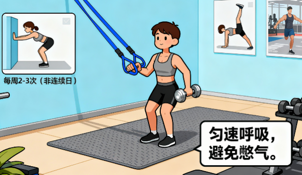 [图片占位：力量训练]