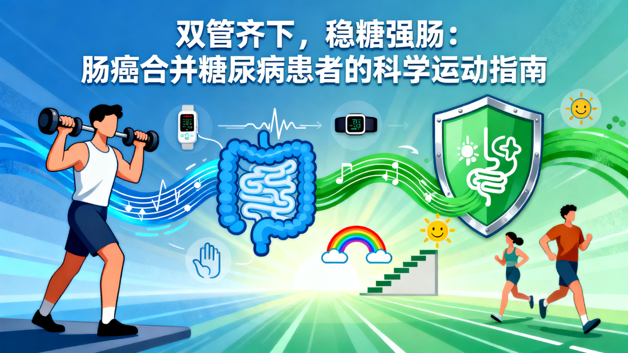 [图片占位：封面图 - 肠癌与糖尿病的双重管理]