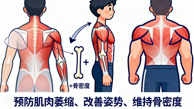 [图片占位：强健肌肉骨骼]