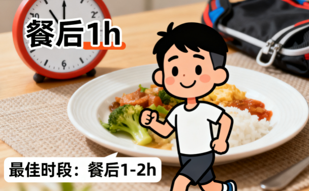 [图片占位：最佳运动时间]