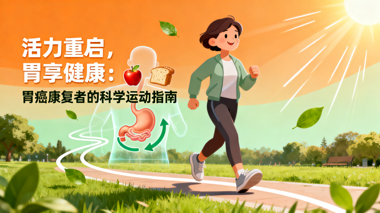 [图片占位：封面图 - 胃癌康复者科学运动]
