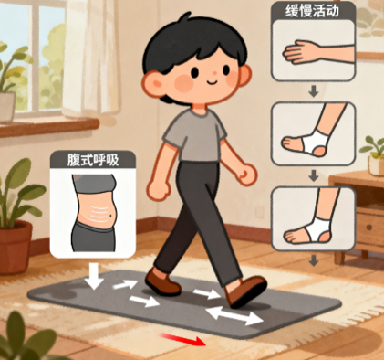 [图片占位：术后早期运动]